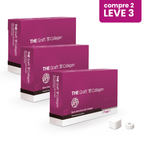 KIT THE Graft Collagen - PROMOÇÃO Compre 1 Collagen 7x7x7 + 1 Collagen 8x9x10 e ganhe 1 OpenTex-TR 24x30mm